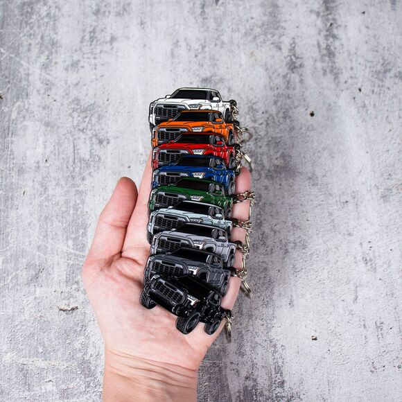 Tundra Accessories Metal Tundra Keychain 2024 2023 - Key Ring Toy Truck - Picture 3 of 10